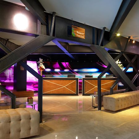 Hard Rock Hotel Guadalajara Zapopan Eksteriør bilde The lobby of the hotel