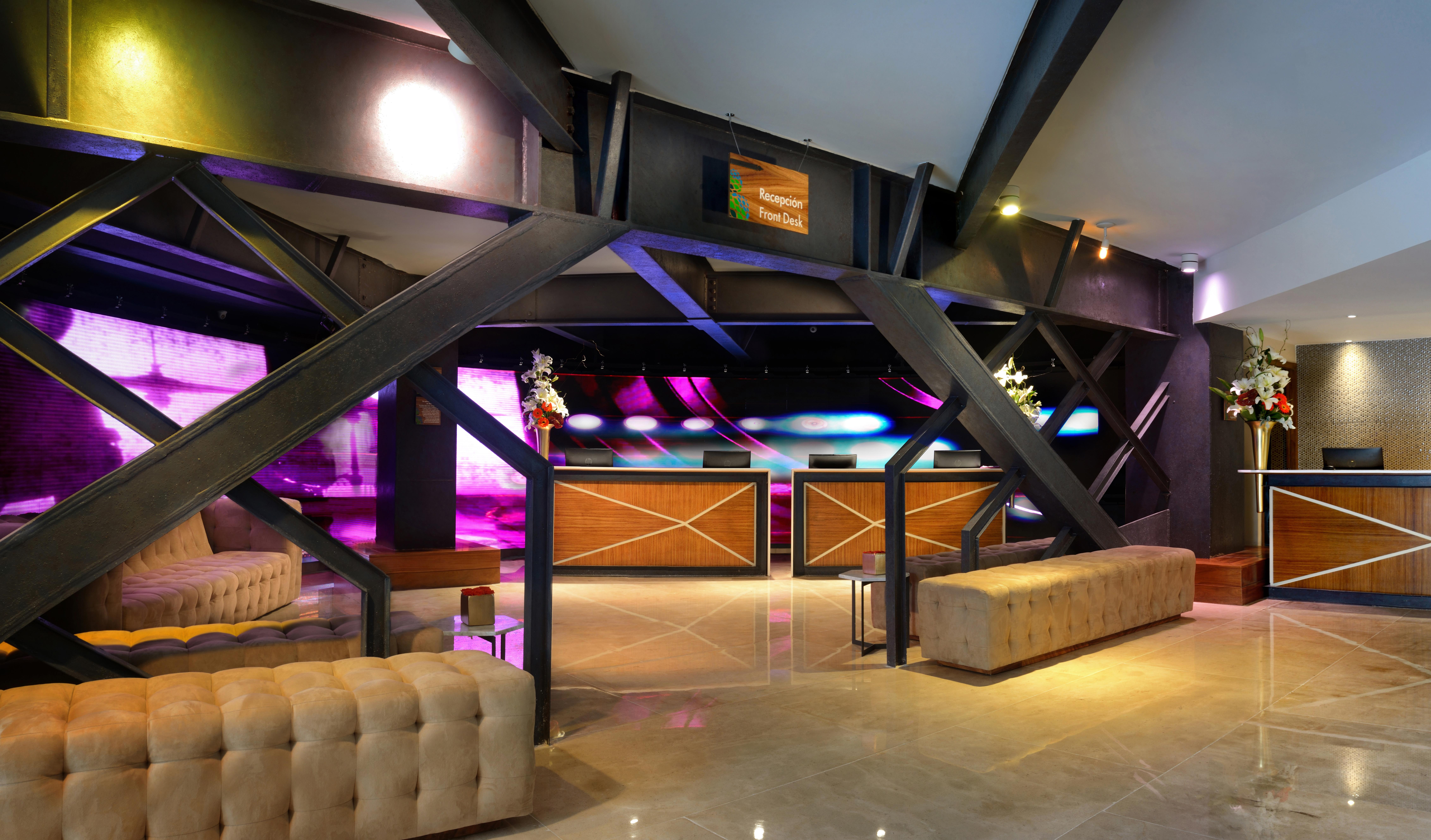 Hard Rock Hotel Guadalajara Zapopan Eksteriør bilde The lobby of the hotel